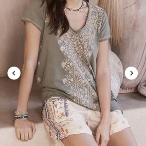 Johnny Was Emery Cargo short